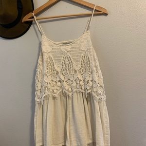 Lace romper